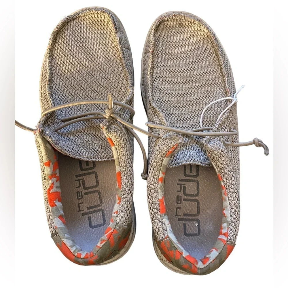 Hey Dude Wally Youth Sox Tan EU 37 US Y5 - L6
